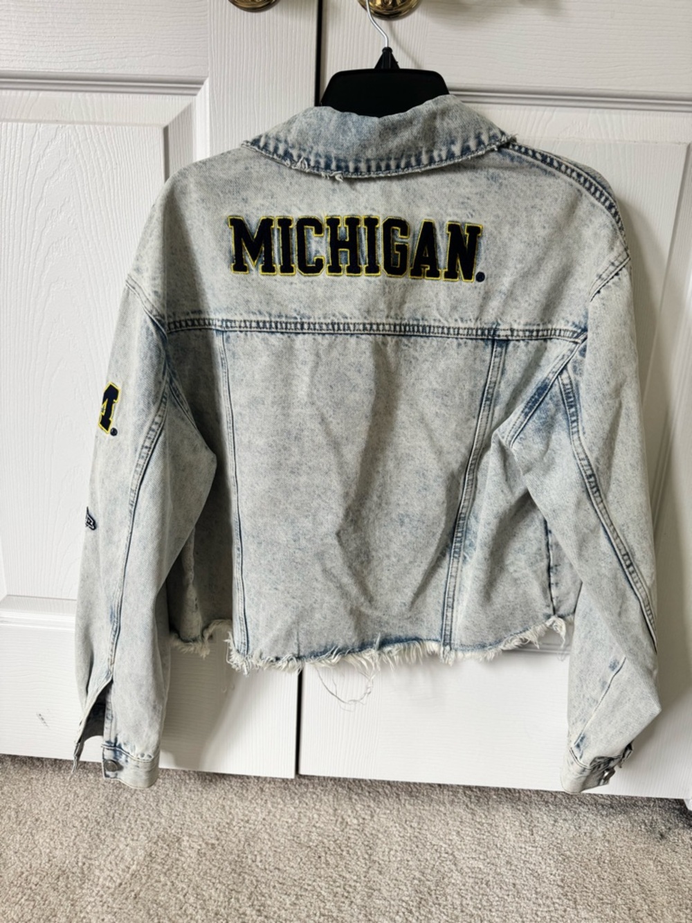 University of Michigan Hype & Vice Jean Jacket - Picture 7 of 7